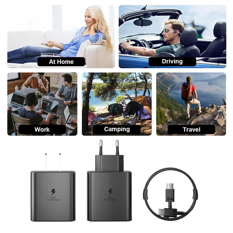 Samsung 45W Super Fast USB-C Charger Adapter