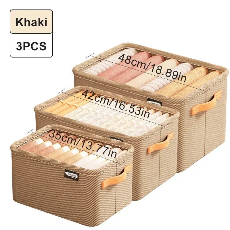 Thickened Clothes Storage Organizer Box Drawer