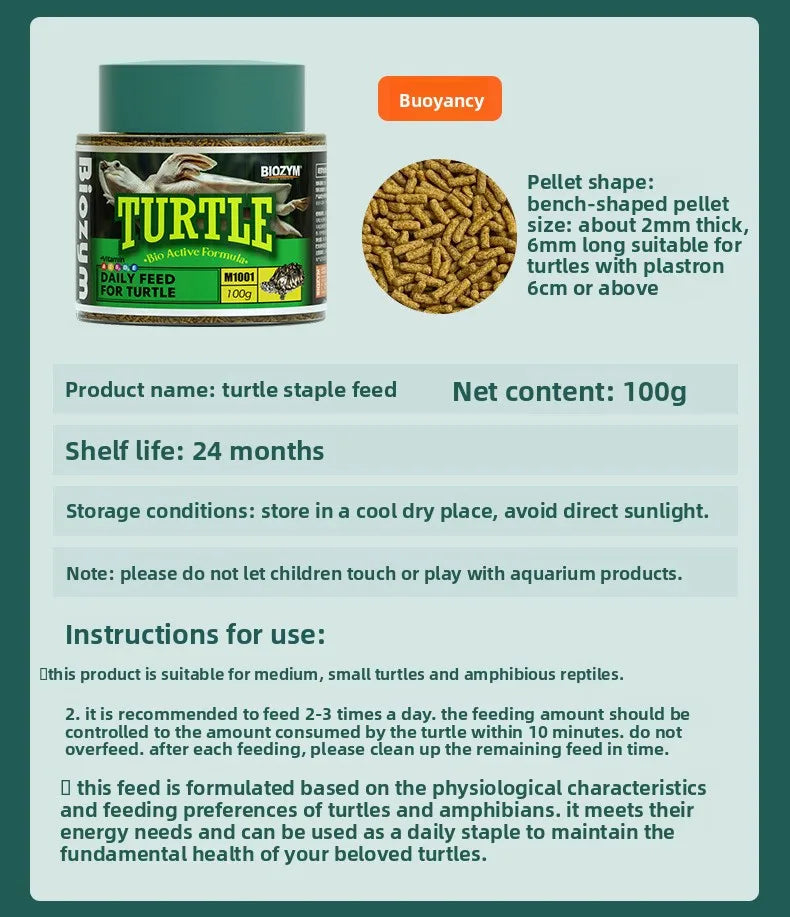 BIOZYM Turtle Food