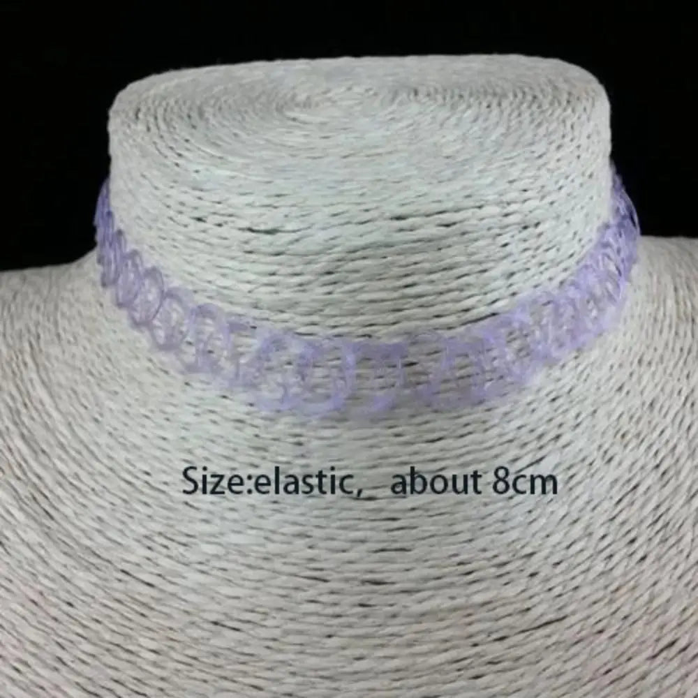 Vintage Stretch Tattoo Choker Necklace Set