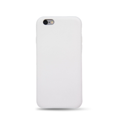 iPhone 6 Case, White Leather