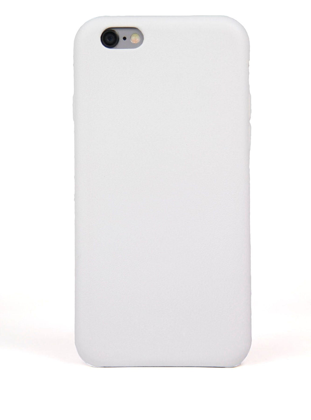 iPhone 6 Case, White Leather-0